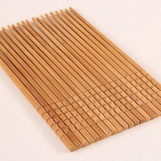 2 Đôi Đũa Tre Tự Nhiên Handmade