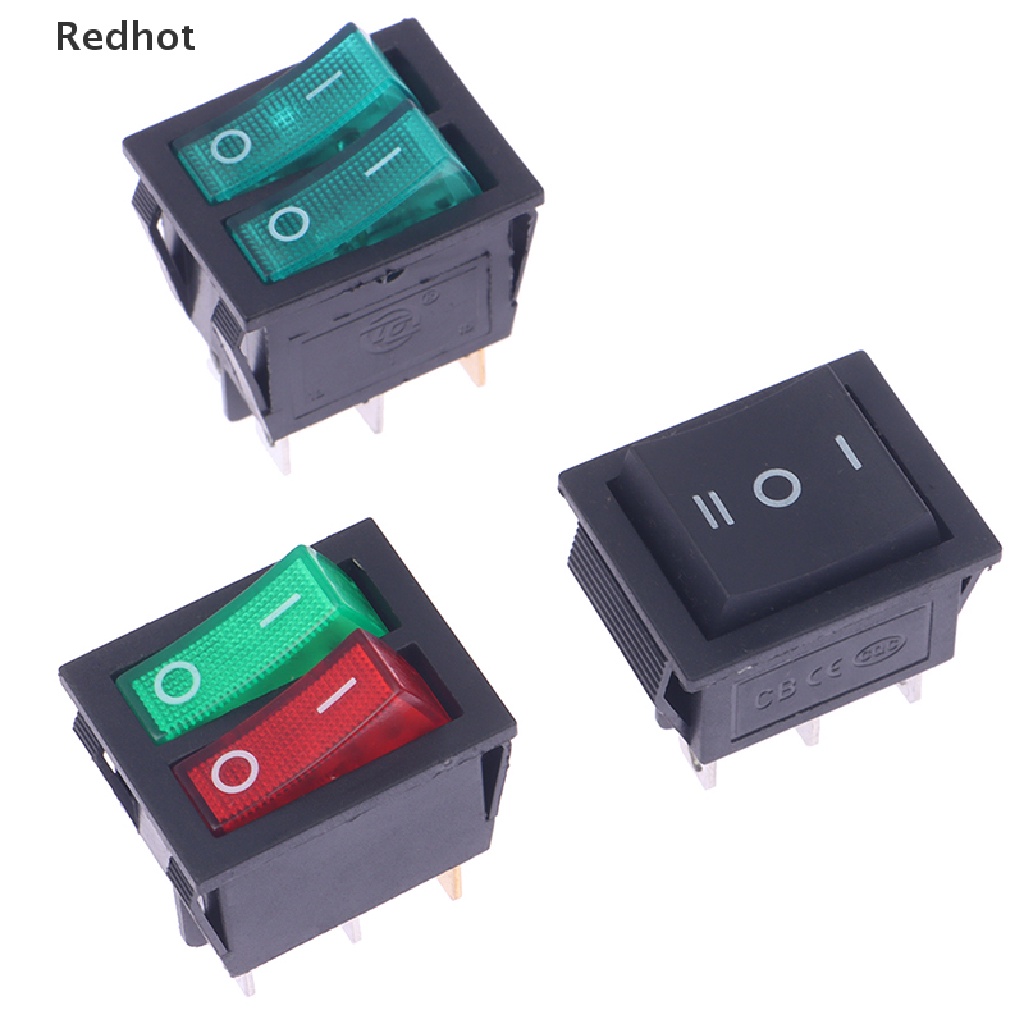 Công Tắc Bật / Tắt Đèn KCD4 KCD6 4 / 6PIN Cho Tàu Thuyền