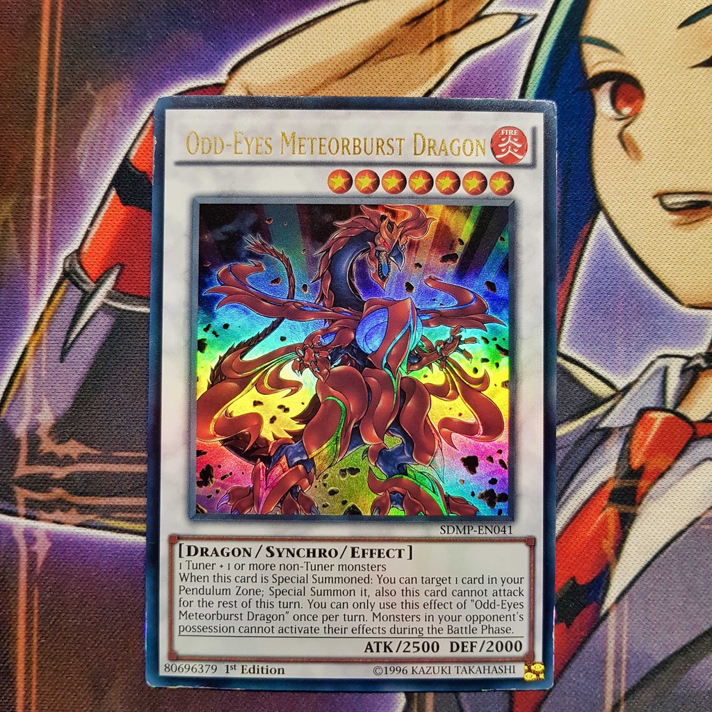 Thẻ bài Yugioh chính hãng | Odd-eyes Meteorburst Dragon (bản cũ) | SDMP Ultra Rare