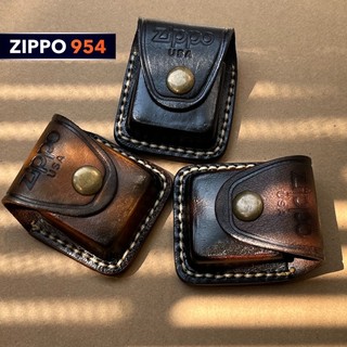 Bao da zippo da thật cao cấp
