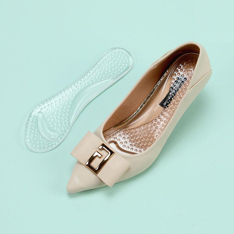 2 Miếng dán lót giày full bàn silicon không màu cho giày dép nữ size 34-40- hickies