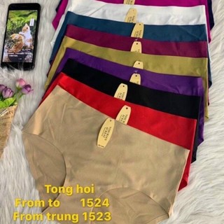 Combo quần lót nữ cao cấp su đúc thong hoi không đường may