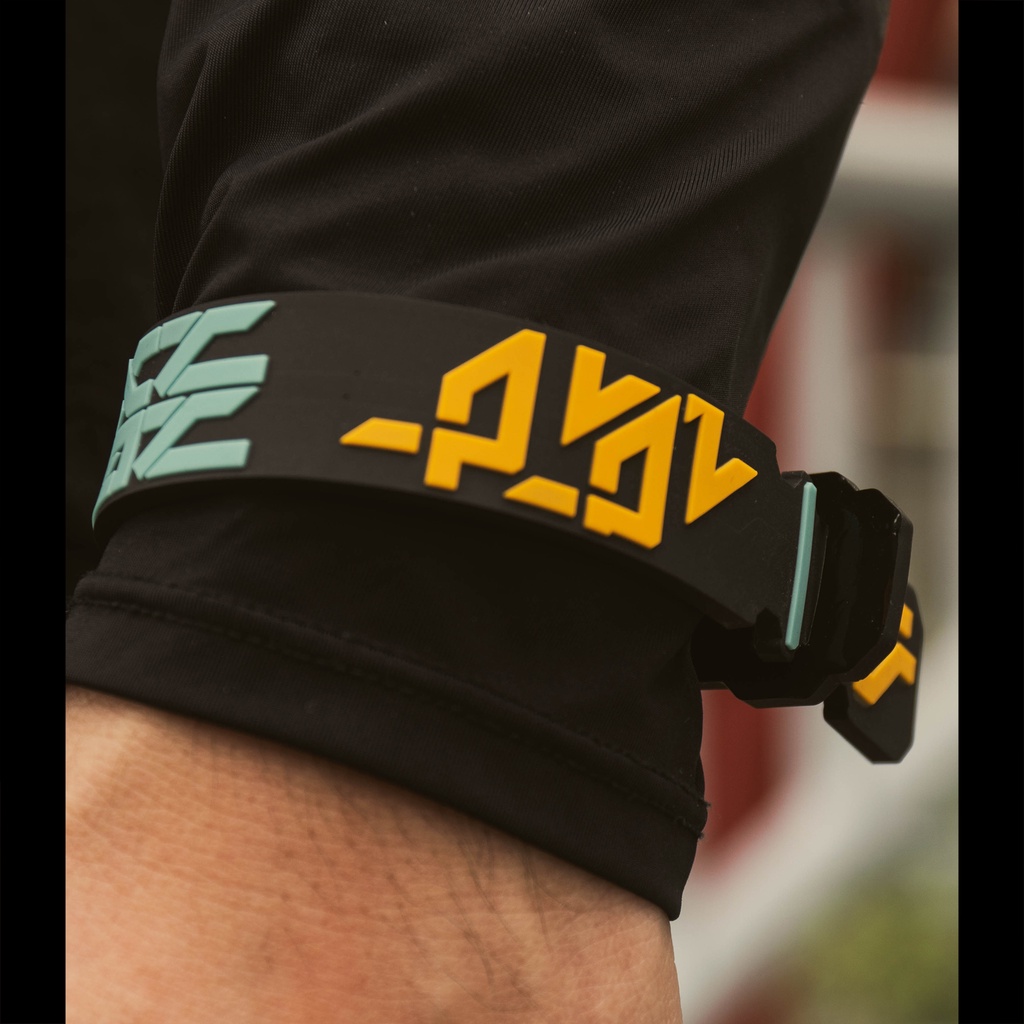 Vòng tay cao su ZDX MKI đen