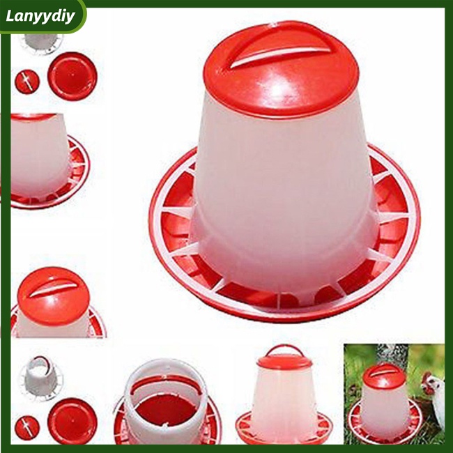 Máng Đựng Thức Ăn Cho Gà 1.5kg Tiện Lợi