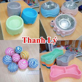 THANH LÝ Thức ăn Phụ kiện Chó mèo hàng new