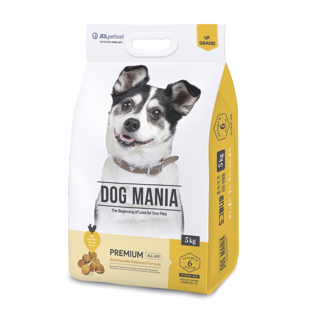 Thức ăn hạt cho chó mọi lứa tuổi Dog Mania Premium 5kg