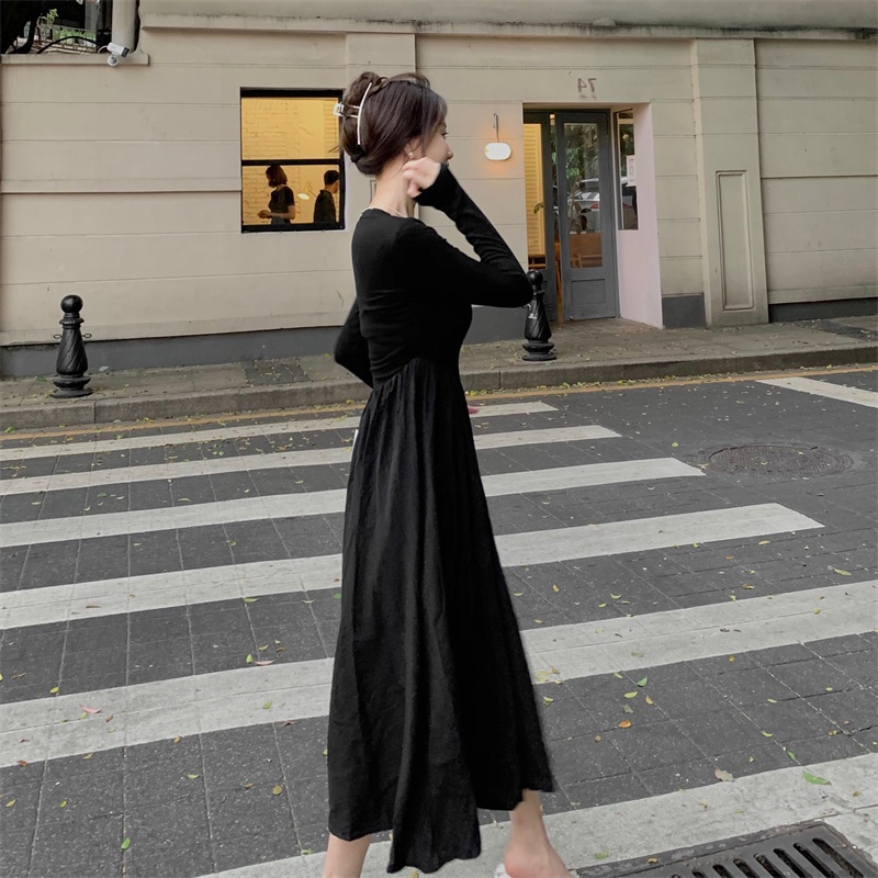 Enjoy Freedom Đầm Dài Thời Trang Hàn Quốc 2023 Dành Cho Nữ