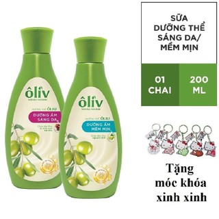 Tặng 1 móc khóa - Sữa Dưỡng Thể Oliv Hương oliu Dưỡng Ẩm cho một làn da đẹp 200ml