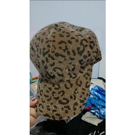 Mũ lưỡi trai hoạ tiết da beo báo đốm phong cách chị Mai đuỹ,Nón da beo thời trang