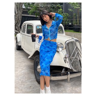  Áo Sơ Mi Nữ Tay Lửng Dây Rút Freckles Studios Xuyên Thấu - Sour Power Shirt