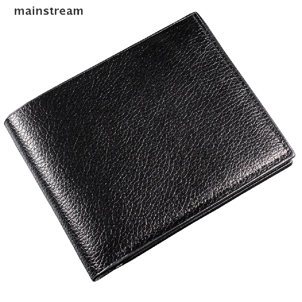 Ví Da Bò Chính Hãng Màu Đen Walet Portefeuille Homme Sang Trọng Cho Nam