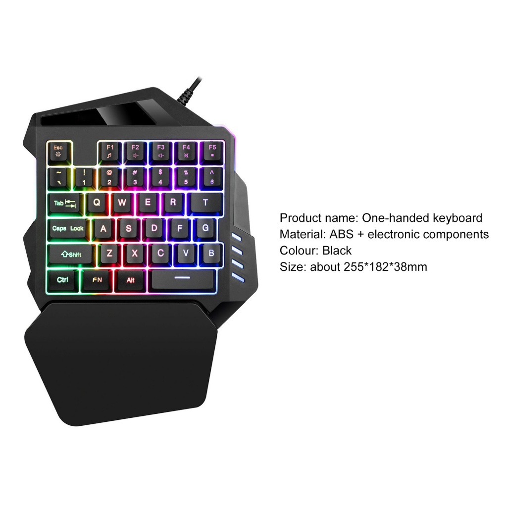 Bàn Phím Chơi Game Một Tay Cầm Chống Trượt Hình Hoa Hướng Dương Cho PS4