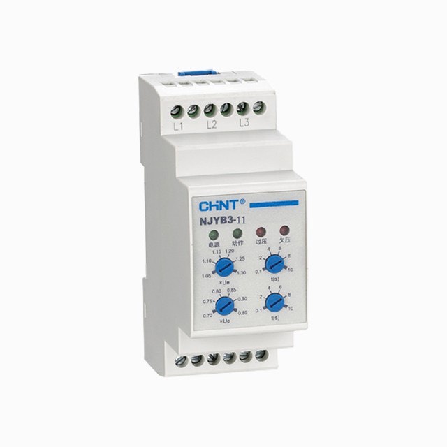 Bộ bảo vệ pha , bảo vệ  điện áp chint NJYB3-11