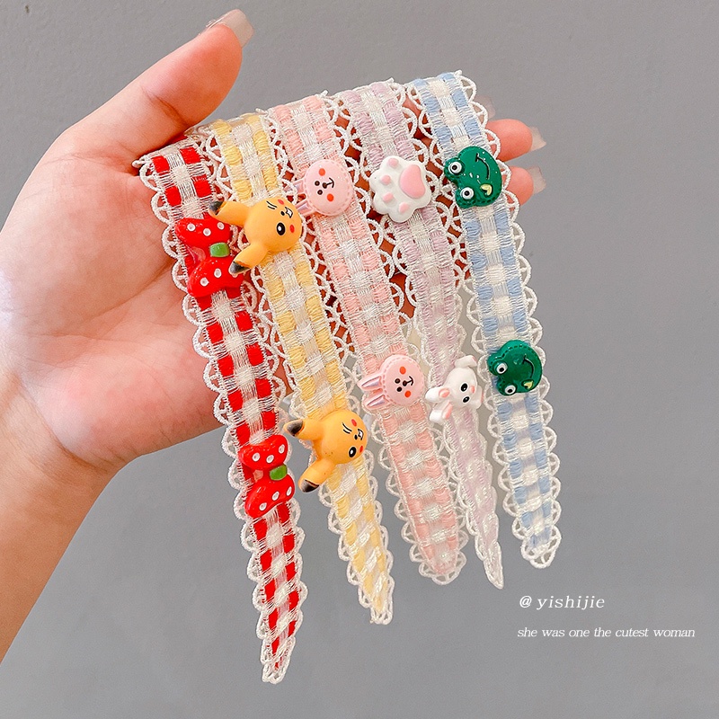 Băng Đô Tai Thỏ Xinh Xắn Cho Bé Gái