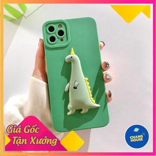 [ĐỦ DÒNG MÁY] Ốp Lưng Basic Camera Nổi - Mẫu Chicken x Dino Nổi