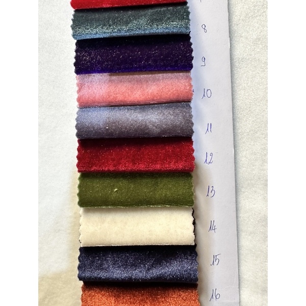 Vải Nhung 7 Biên Hàn Quốc 2m2*1m6