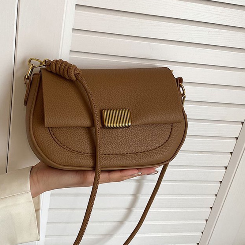 Túi Đeo Chéo Bằng Da Cao Cấp Thiết Kế Đơn Giản Thời Trang Cho Nữ