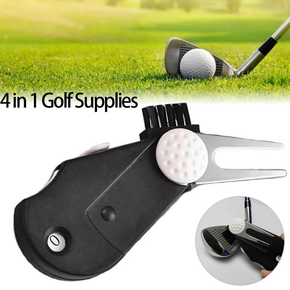 MUVAKO Bàn Chải Vệ Sinh Gậy Đánh Golf Đa Năng 4 Trong 1