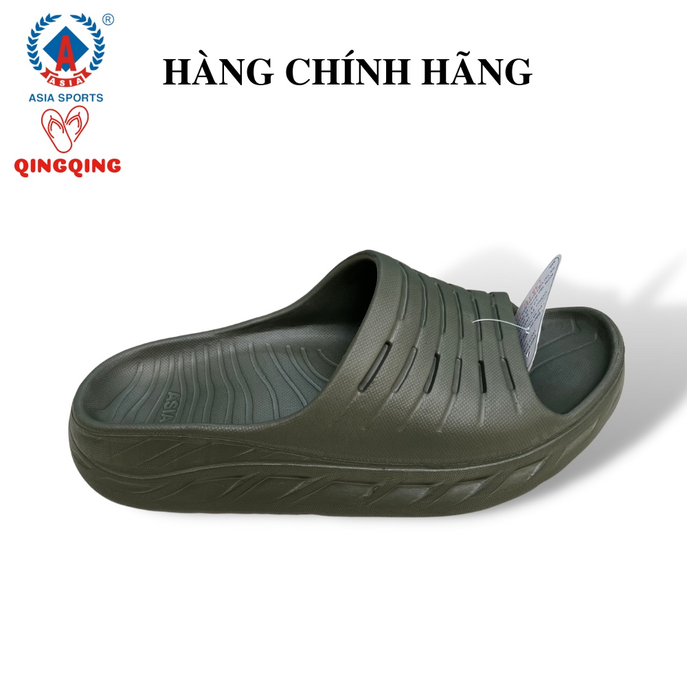 Dép quai ngang đế cao,dép đúc ASIA màu đen,xanh siêu nhẹ- Hàng chính hãng- DME367