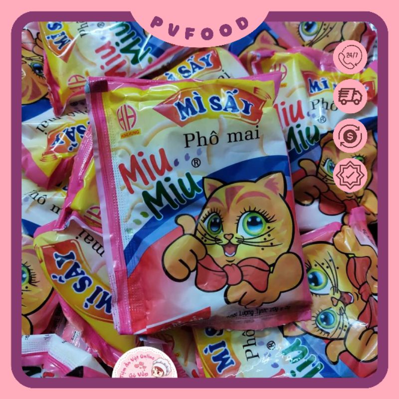 Mì sấy trẻ em MiuMiu