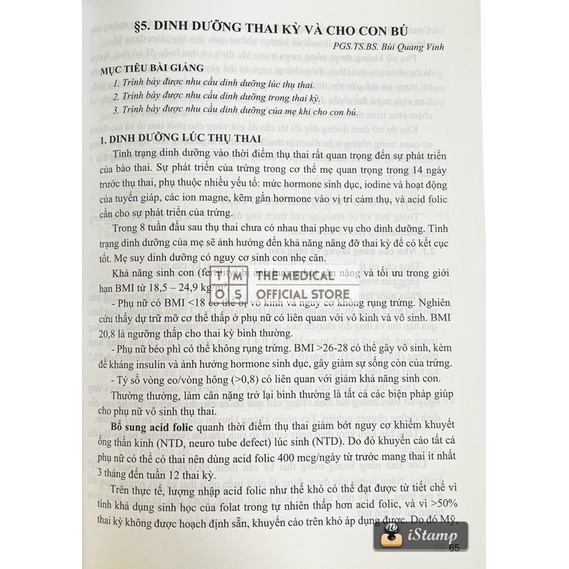 Sách - Dinh Dưỡng Lâm Sàng Tmos