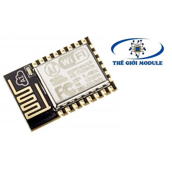 Module thu phát wifi ESP8266 12F Ai-Thinker