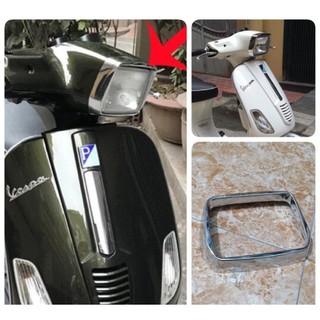 Ốp vành đèn pha LX S mạ crom ( ốp viền đèn LXS ).