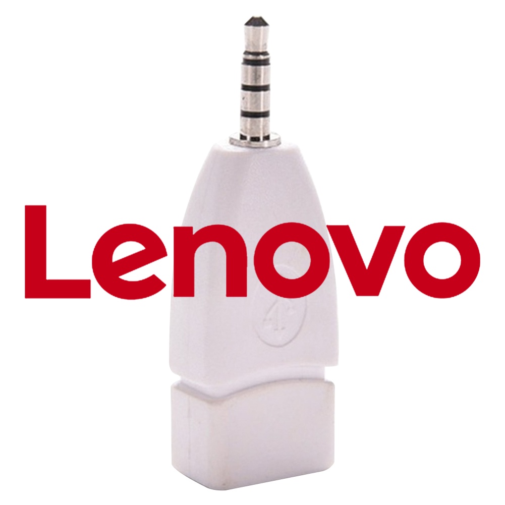 Đầu chuyển đổi LENOVO giắc cắm âm thanh 3.5mm sang cổng USB 2.0 tiện lợi