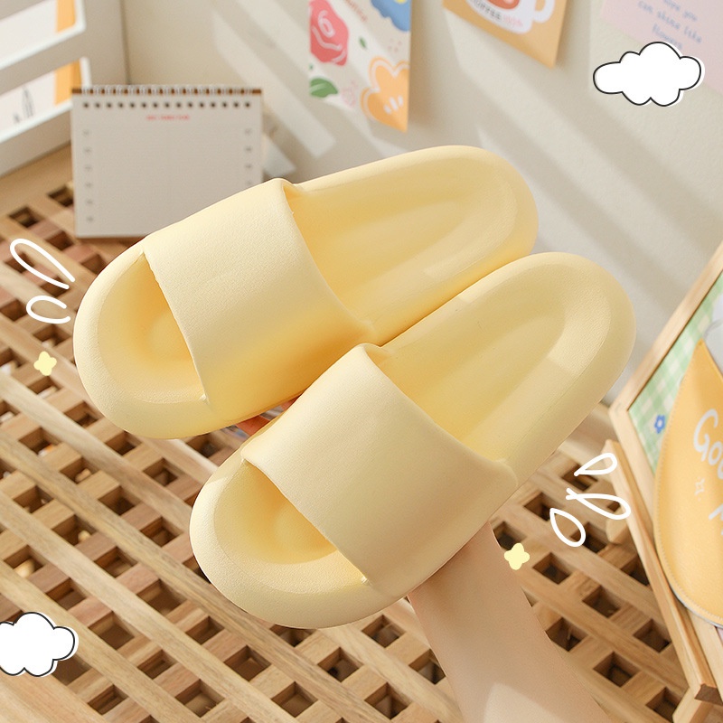 Tikp Dép trong nhà Dép nữ chống trượt EVA Dép thời trang thoải mái 36-45