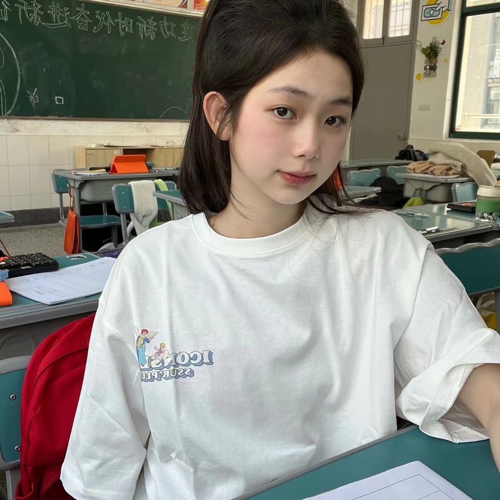 Áo thun NRVP 100% cotton tay ngắn plus size