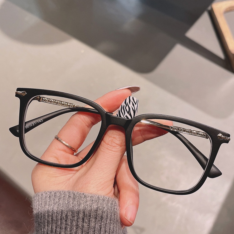 Kính Mát Gọng Kim Loại Chống Ánh Sáng Xanh Phong Cách Hàn Quốc Mới