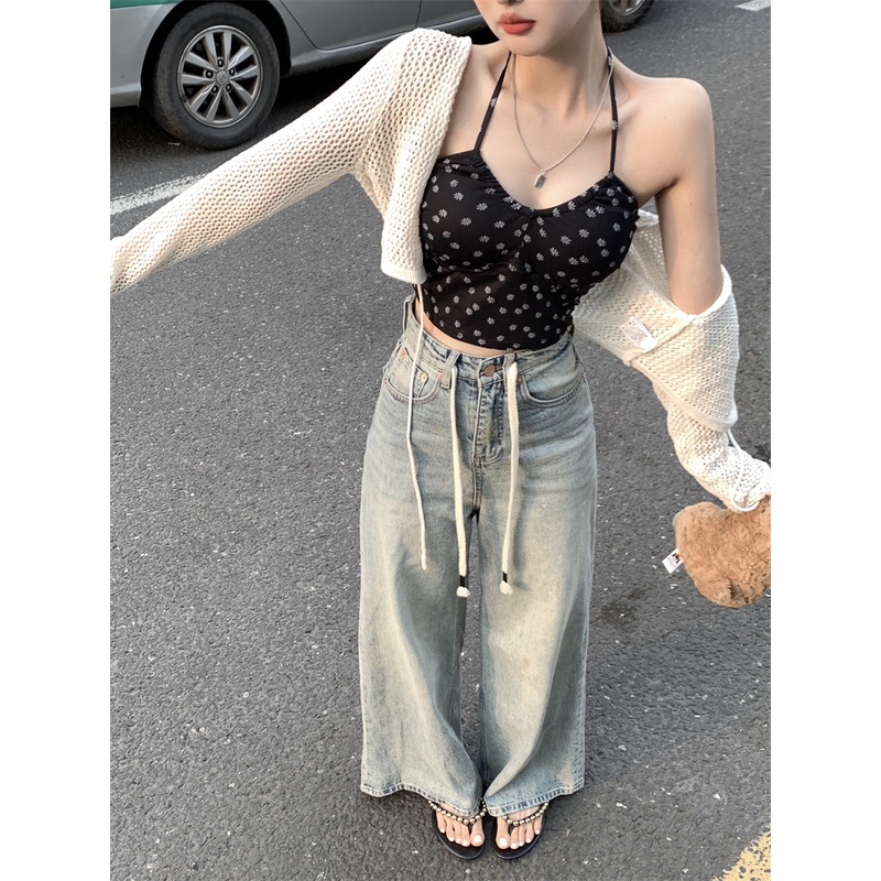 Áo Khoác cardigan Chống Nắng Hở Vai Cỡ Nhỏ