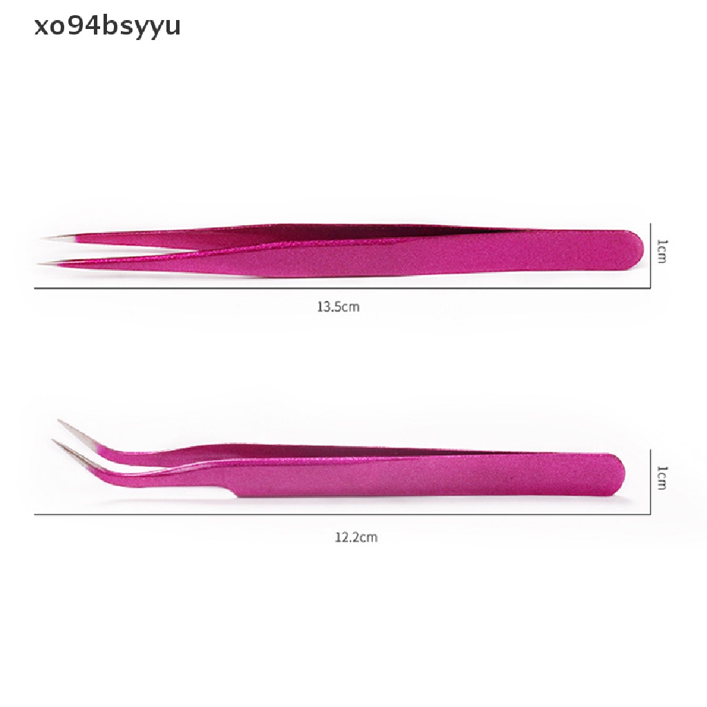 1 Nhíp Gắn Mi Giả Thẳng &amp; Cong Bằng Thép Không Gỉ xo94bsyyu