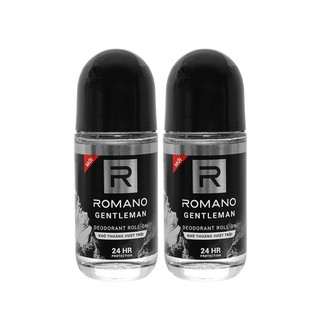 Combo 2 Lăn khử mùi hương nước hoa Romano Gentleman 50ml/chai