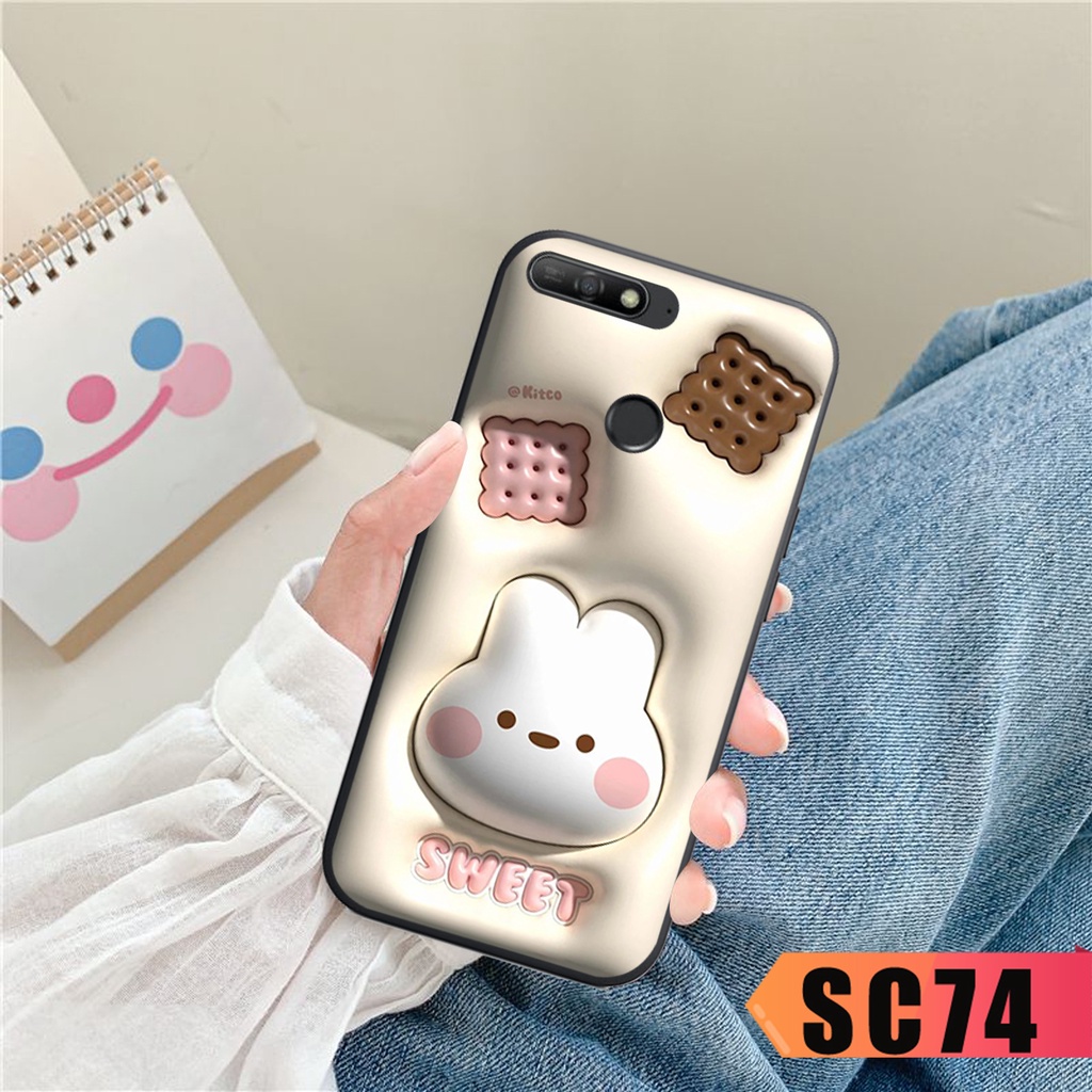 Ốp lưng điện thoại Huawei Y6 Prime / Y6 2018 / y7 prime 2018 / Y7 Pro 2018 - in hình 2D chất lượng, siêu xinh