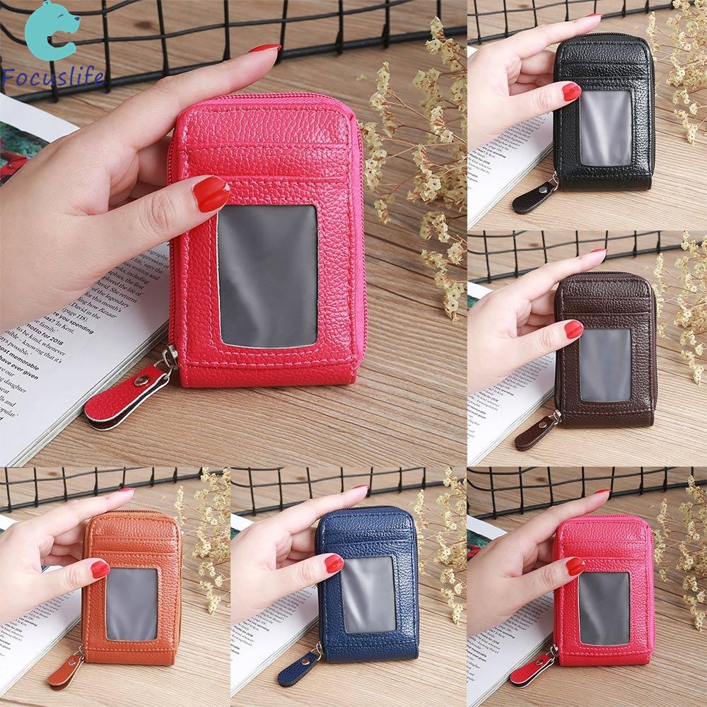 Ví Da PU Có Khóa Kéo Thời Trang Cho Nam