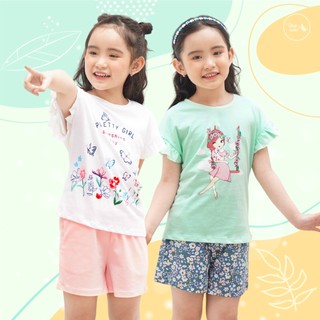 Đồ Bộ Bé Gái Size Đại Chất Cotton Mền Mại Họa Tiết Bé và Xích Đu Cỡ 3,4,5,6,7,8,9 tuổi 30kg 40kg