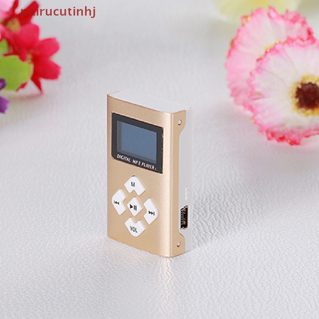 Máy Nghe Nhạc Mp3 Mini 32Gb Khe Cắm Thẻ Nhớ Usb