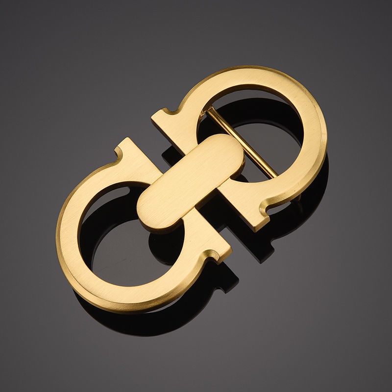 Đầu Khóa Thắt Lưng Hình Chữ Z Số 8 Bằng Đồng Cao Cấp Thời Trang Hàn Quốc Cho Nam