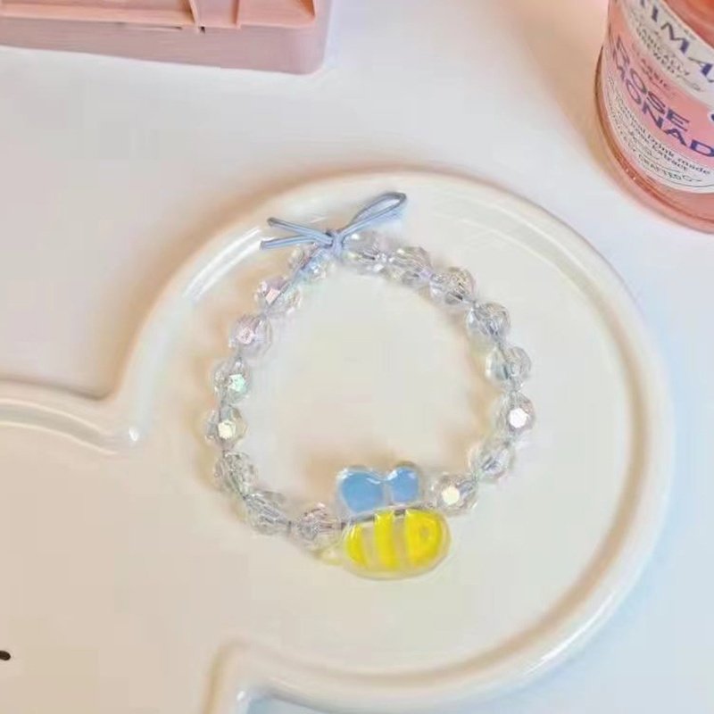 Dây Buộc Tóc Cao Su Hai Công Dụng Hình Chú Vịt Vàng Nhỏ Dễ Thương Cho Cặp Đôi
