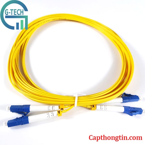 Dây nhảy quang LC/UPC-LC/UPC Duplex Singlemode SM ( sợi đôi )