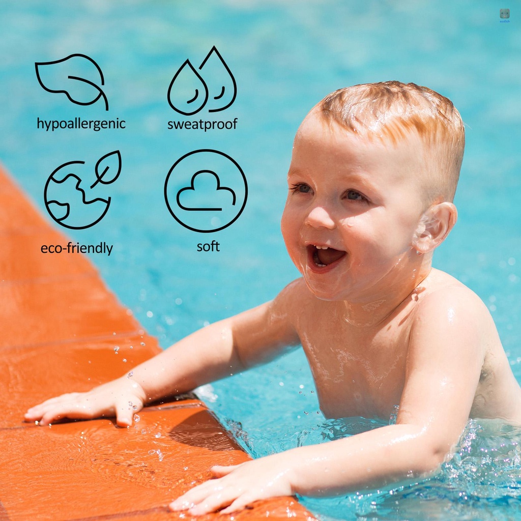 Set 30 Miếng Dán Tai Chống Nước Dùng Một Lần Khi Tắm / Chơi Thể Thao / Bơi Lội Bảo Vệ Tai Cho Bé a2hovn EELHOE