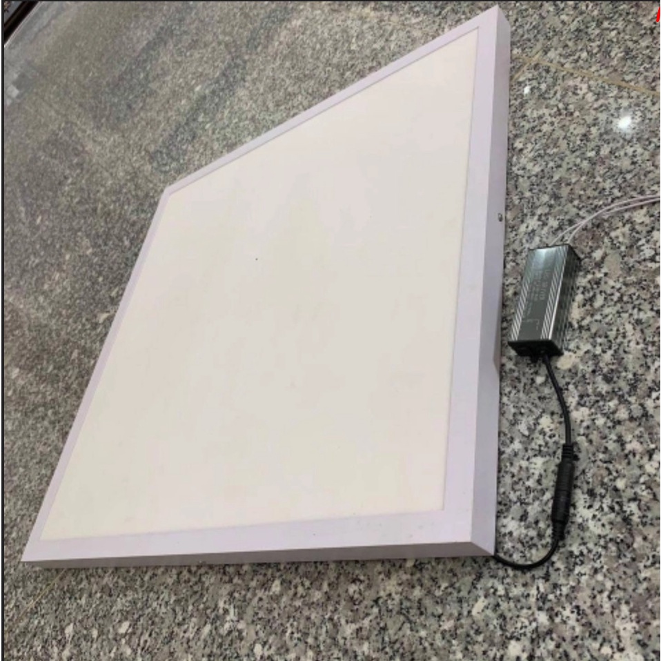 Đèn LED PANEL ỐP TRẦN lắp nổi 600x600 cho văn phòng đẹp, cho trần rộng