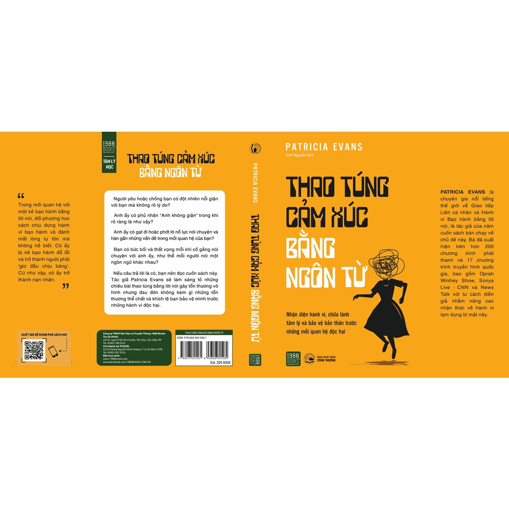 Sách - Thao túng cảm xúc bằng ngôn từ - Patricia Evans ( 1980 BOOKS HCM )