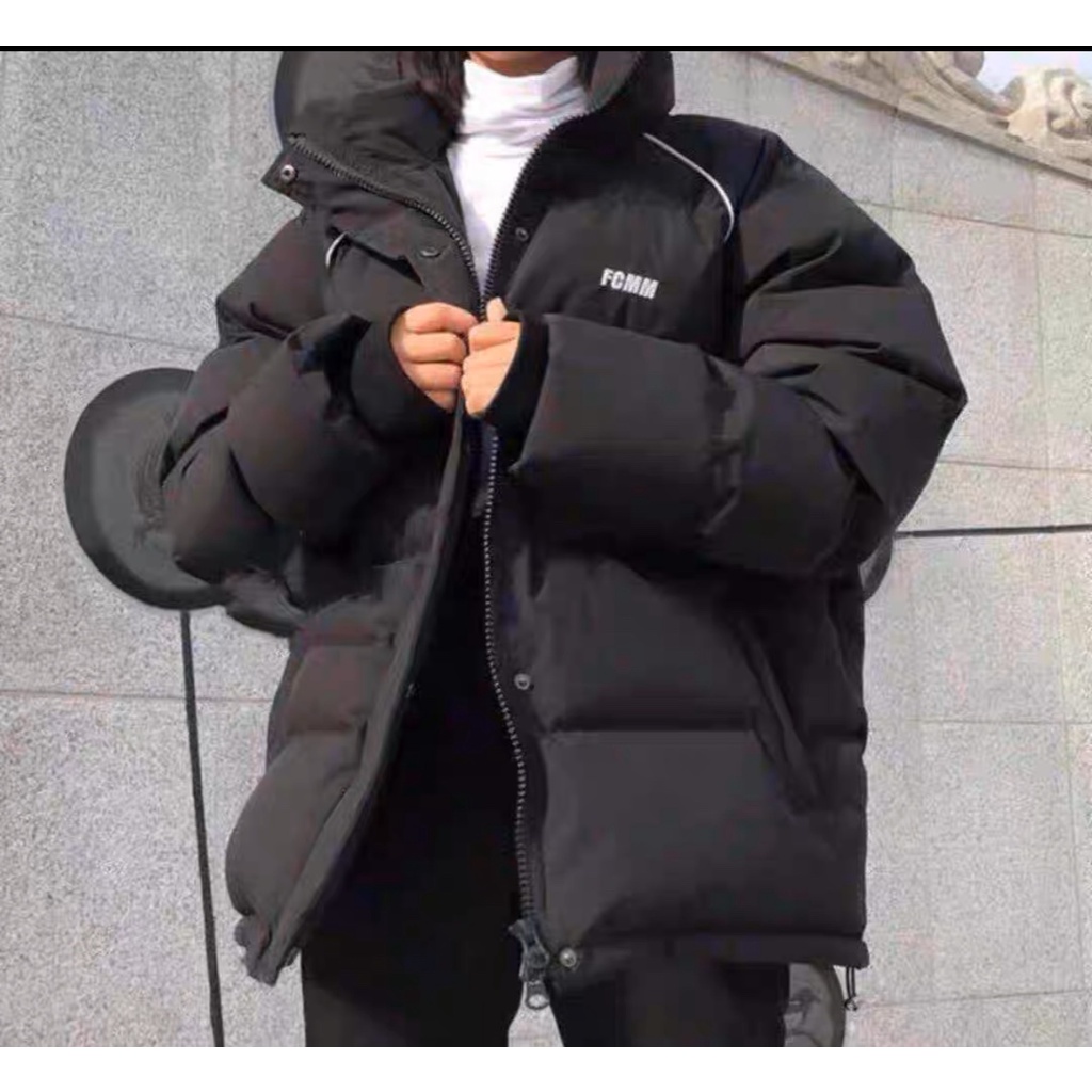 Áo Khoác Phao Lông Vũ FCMM Dáng Xuông Cho Nam Nữ
