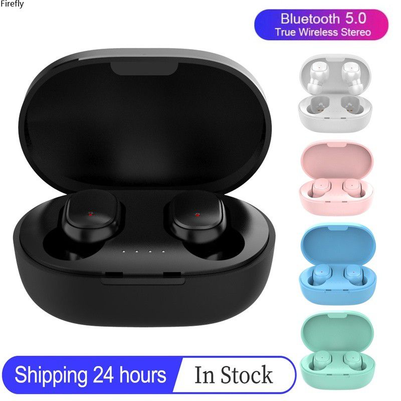 Tai Nghe Bluetooth 5.0 Không Dây A6S TWS Mini Nhiều Màu Sắc Thời Trang Thể Thao Cho Android Ios