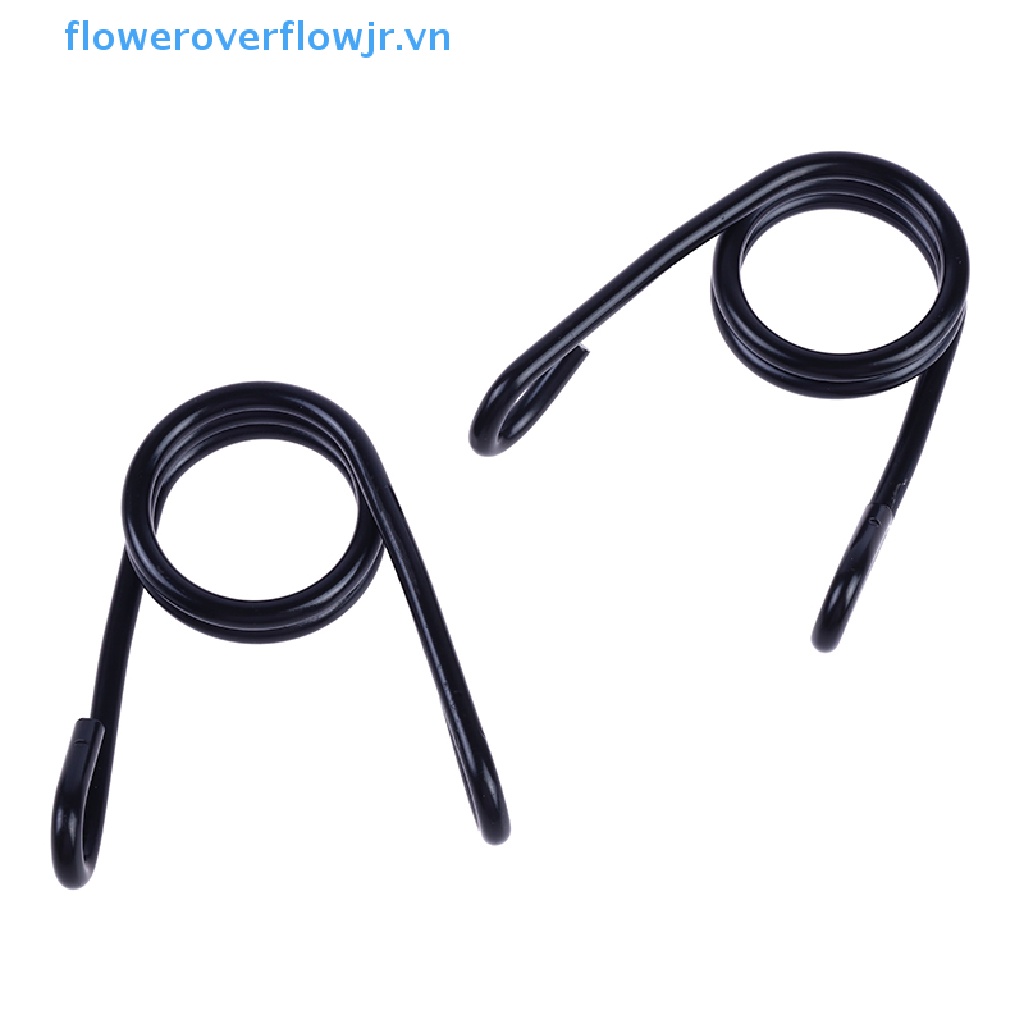 Bộ 2 Lò Xo Yên Xe Máy Màu Đen / Bạc / Chrome Cho Harley HOT