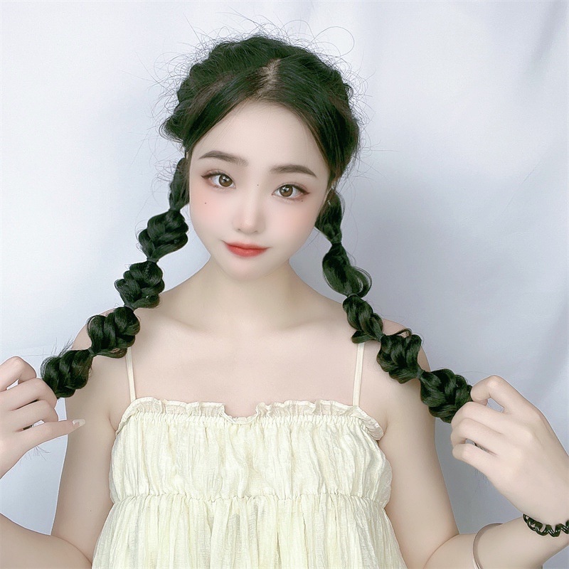 Tóc Giả Thắt Bím Đuôi Ngựa