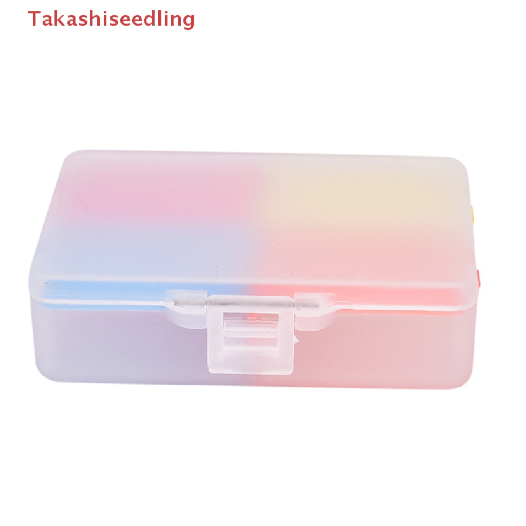 (Takashiseling) Hộp Đựng Thuốc 4 Ngăn Gấp Lại Được Dễ Thương Sáng Tạo