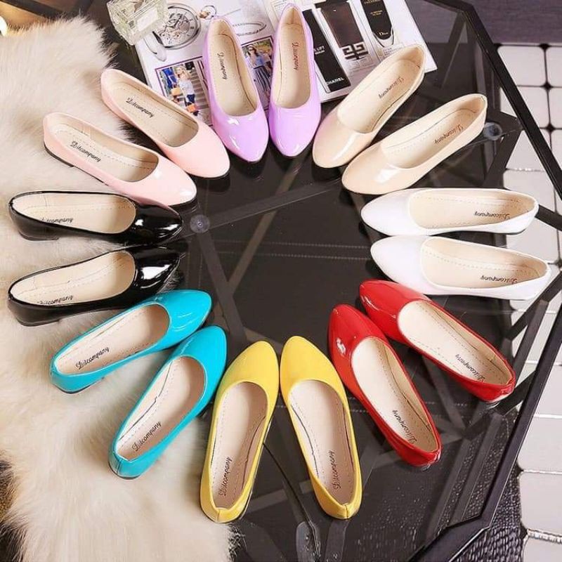 ORDER BIGSIZE - Giày búp bê da bóng 35 - 42